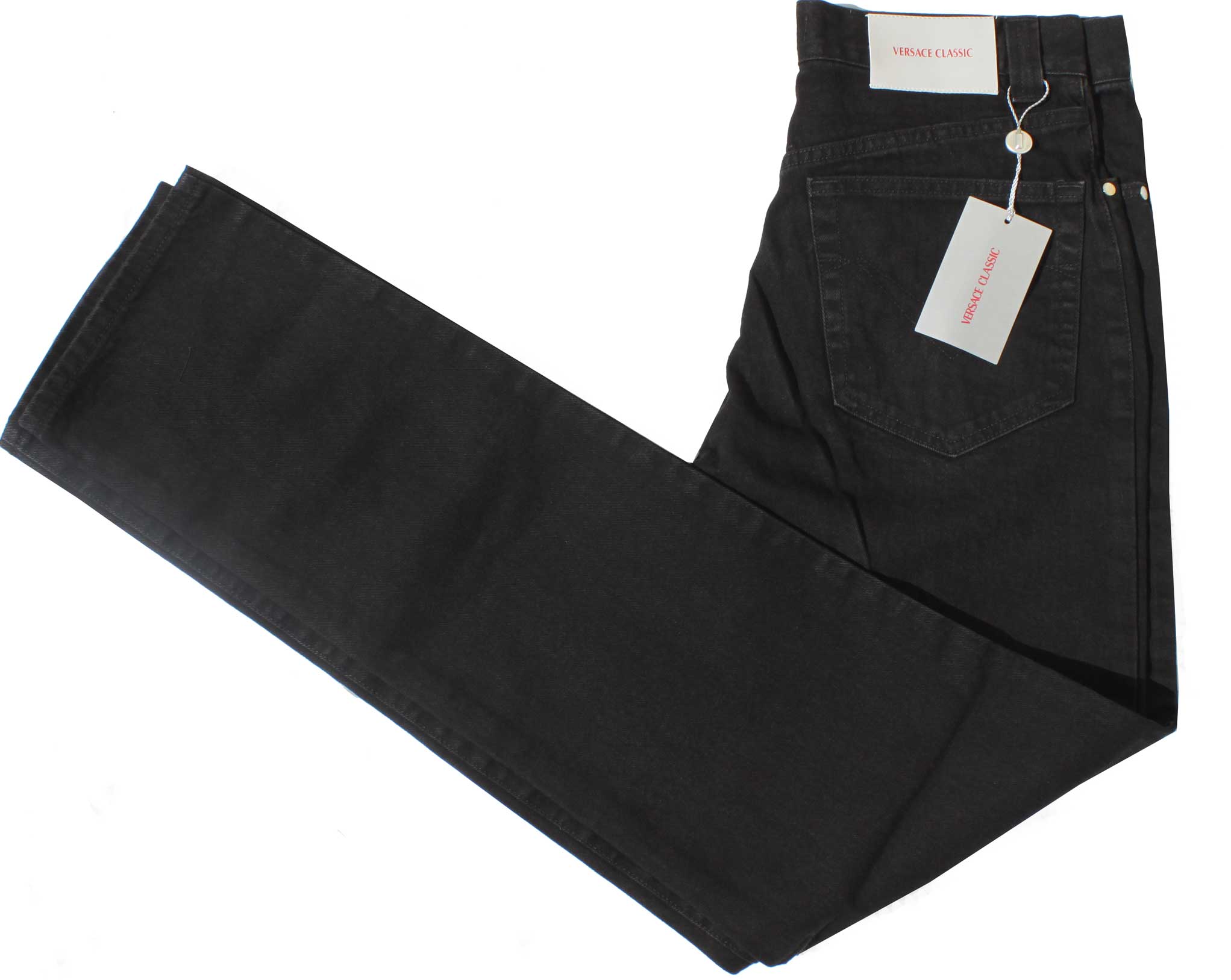 versace black pants
