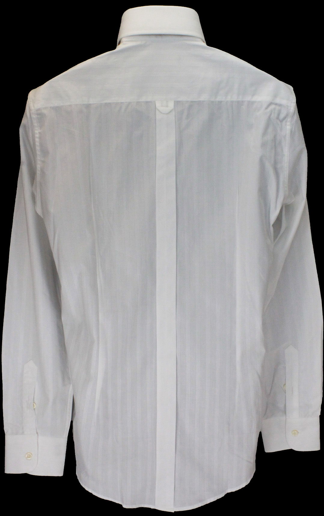 NEWT100 Auth Dolce Gabbana Wht Dress Cott Shirt 16 41